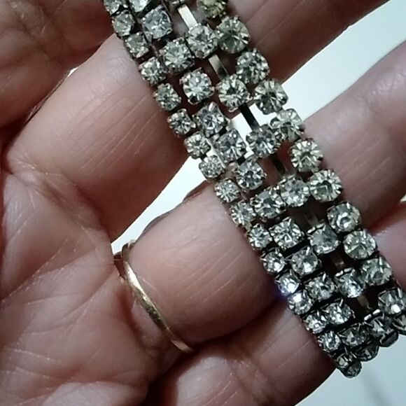 Style Retro Women's Rhinestone 4 Layered Necklaces - Picture 8 of 8